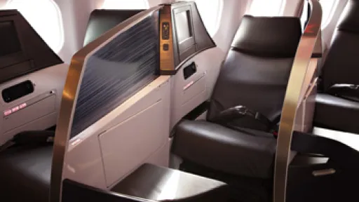 Virgin Atlantic's neuer Business Class Sitz